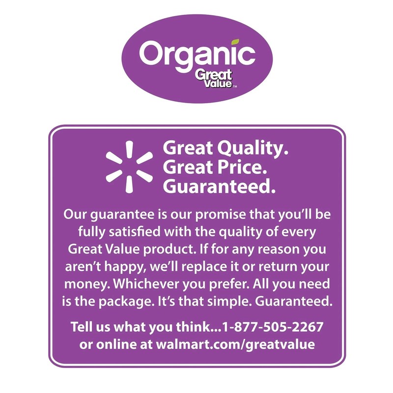 Great Value Organic Ground Flax Seed, 32 oz ,907g. gallery