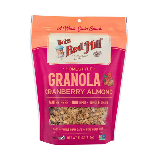 Homestyle Granola Cranberry Almond 11 Oz(Case Of 6) By Bobs Red Mill