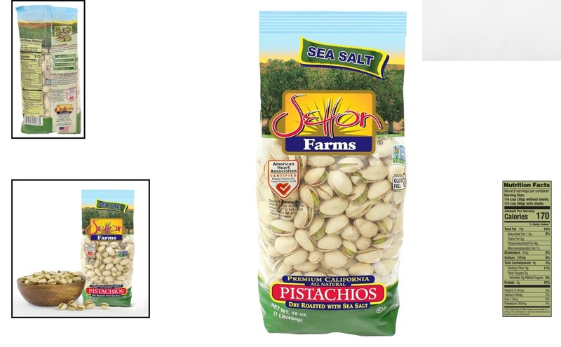 California In-Shell Pistachios - 16oz High-Protein Snack, Non-GMO & Gluten-Free gallery