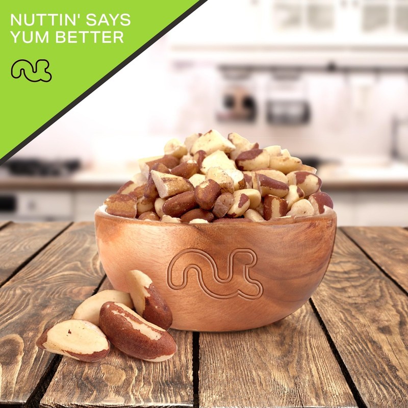 Raw Broken Brazil Nuts, Unsalted, No Shell, 32oz 2 LB Bulk Nuts Packed Fres... gallery