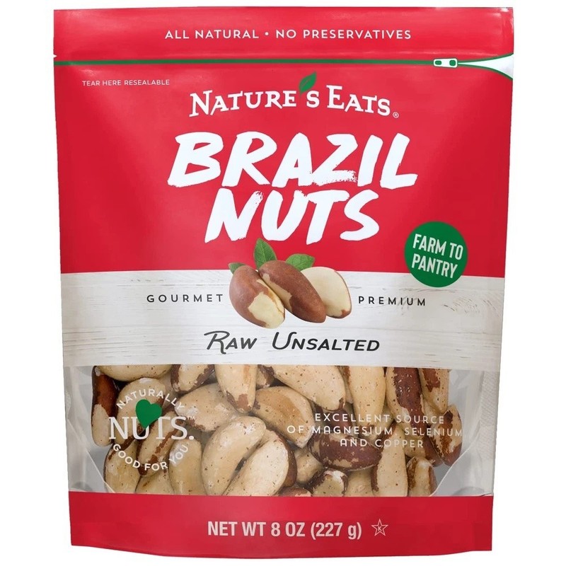 Nature’S Eats Raw Brazil Nuts - Whole Unsalted Superfood Snack from Brazil - Hea gallery