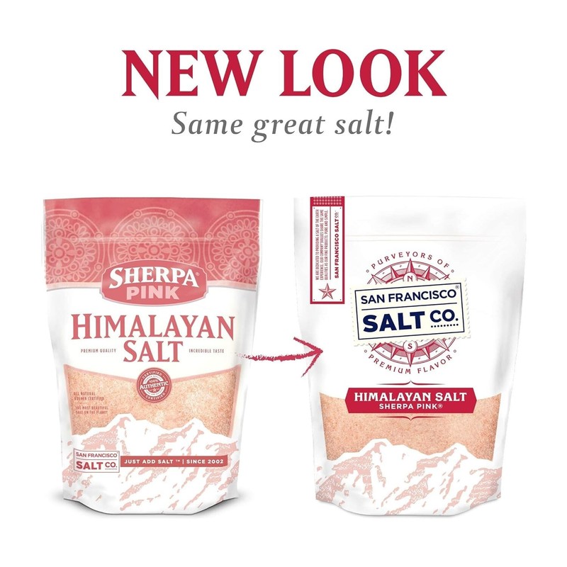 Premium 19 lbs. Fine Grain Himalayan Pink Salt - Non-GMO and Kosher Certified gallery