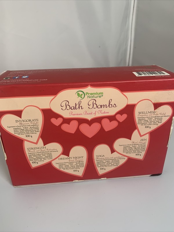 Premium Nature Bath Bombs 100 g Love Edition All Natural FAST SHIPPING gallery