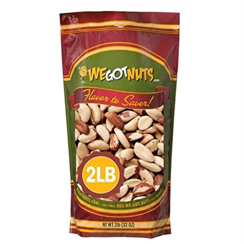 Savory Brazil Nuts - 2lbs Resealable Pouch, Freshly Packed - Natural & Healthy gallery