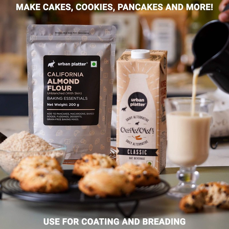 Urban Platter Natural Almond Flour, 200 g gallery