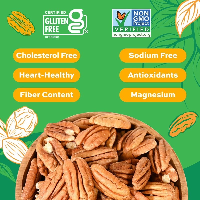 Member's Mark Natural Pecan Halves 32 oz (2 Pack) gallery