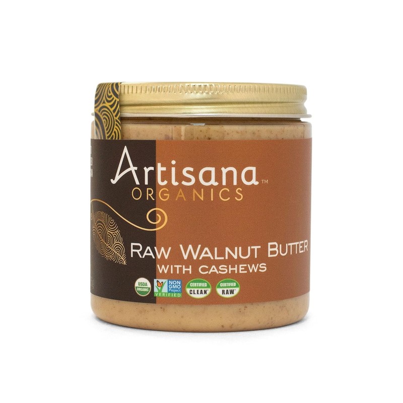 Raw Walnut Butter With Cashews No Sugar Added