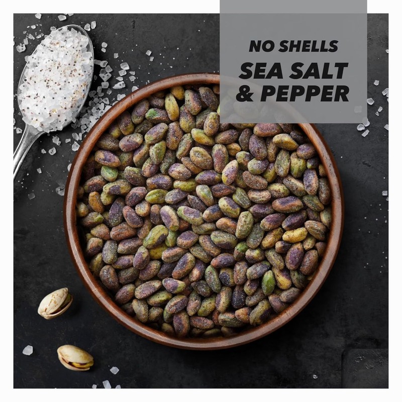 Pistachios No Shells Sea Salt Pepper Nuts gallery