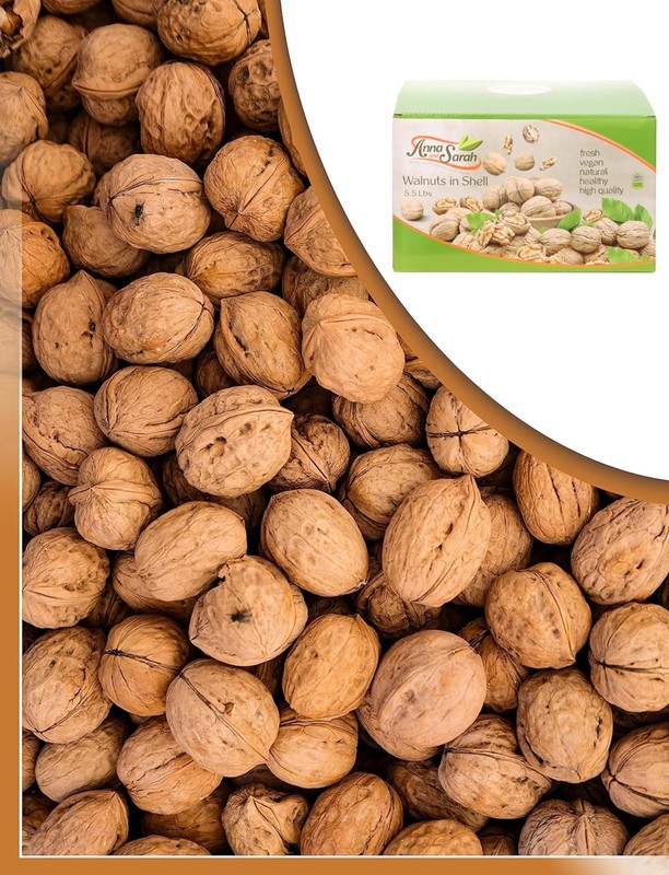 Walnuts in Shell, Jumbo, Fresh, Buttery Taste, Easy to Crack, California Chan... gallery