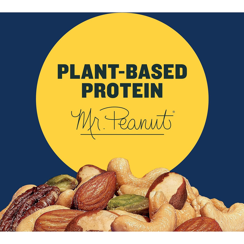 Deluxe Mixed Nuts with Sea Salt, 27 Oz Resealable Container - Variety Mixed Nuts gallery