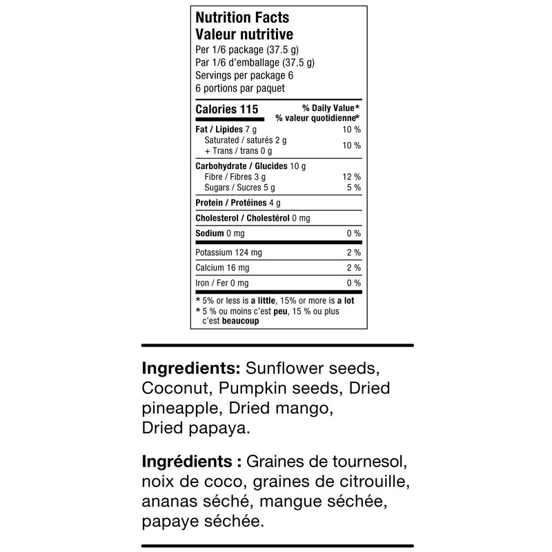 Healthy Crunch Fruit & Seed Mix, 7 × 225 g gallery
