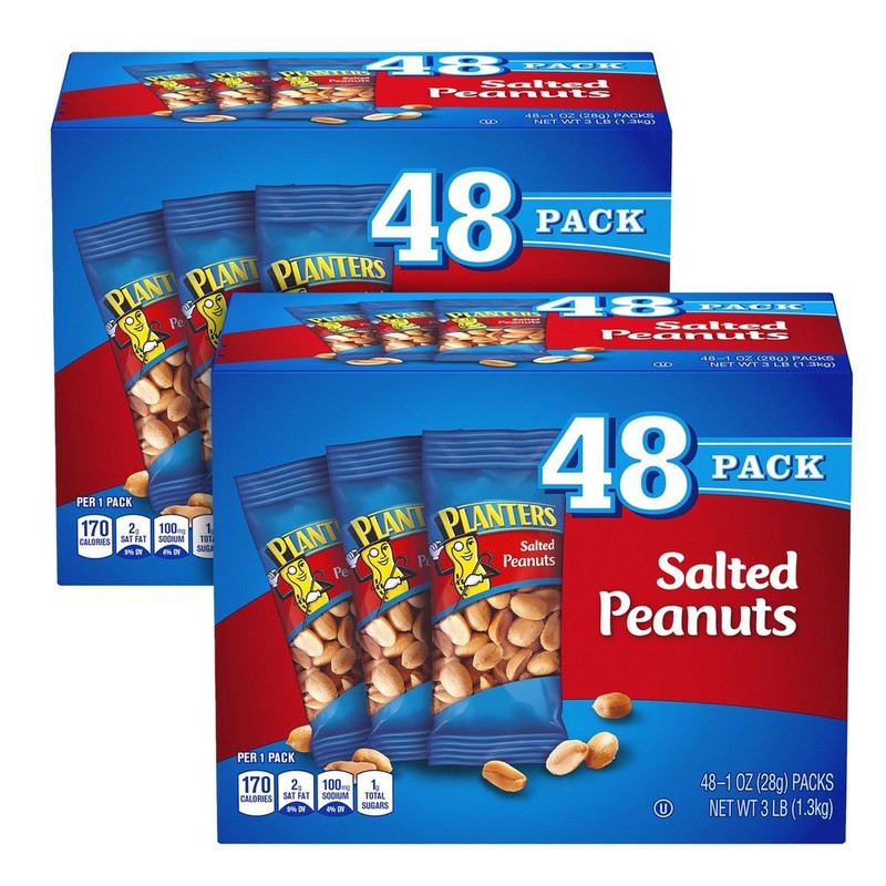 Green Rabbit 60004074 1 oz Salted Peanuts (96/Carton) New