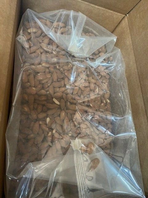 30 LBS Planters Salted Dry Roasted Almonds, Best by 4/25/2021 BULK / SEALED gallery