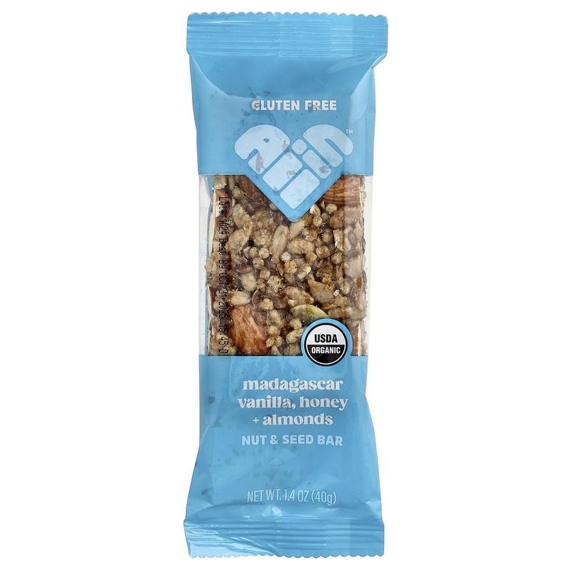 Nut & Seed Bars, Madagascar Vanilla, Honey + Almonds, 6 Bars, 1.4 oz (40 g) Each gallery