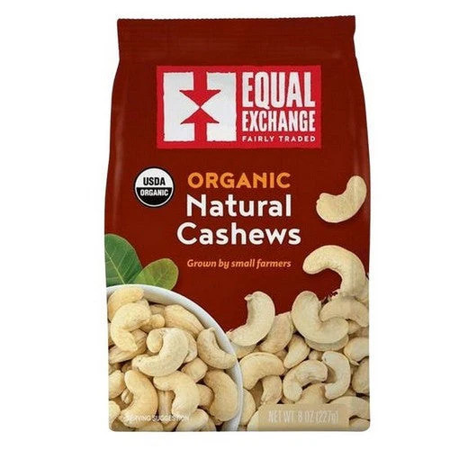 Equal Exchange Organic Cashews 8 Oz By Equal Exchange