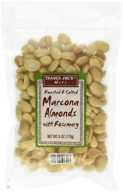 Trader Joe’s Roasted and Salted Marcona Almonds with Rosemary 6 Ounce Pack