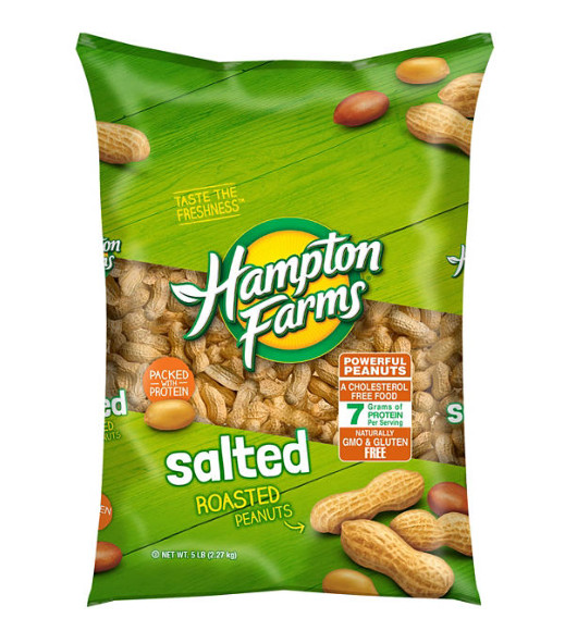 Hampton Farms Salted In-Shell Peanuts