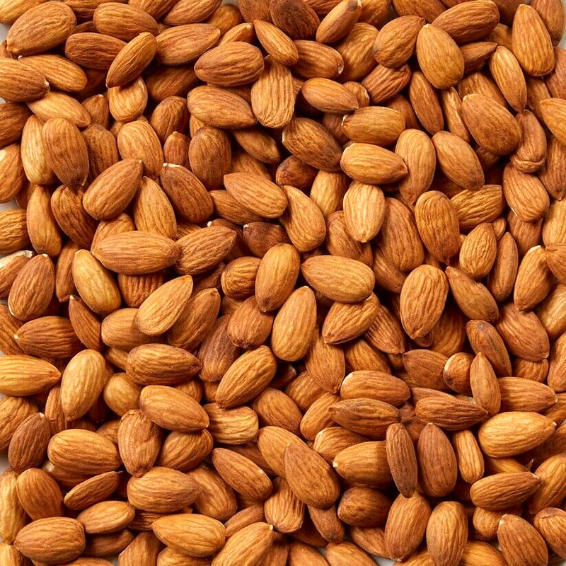 Supreme Whole Almonds - 7 oz - Resealable Myler Bag - Snack on the go! Fast S&H