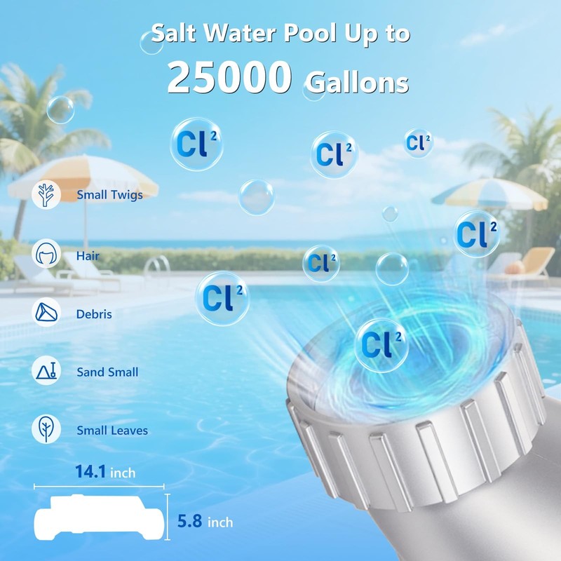 T-9 Salt Cell Replacement Fit for Hayward W3T-Cell-9 AquaRite AquaTrol & More... gallery