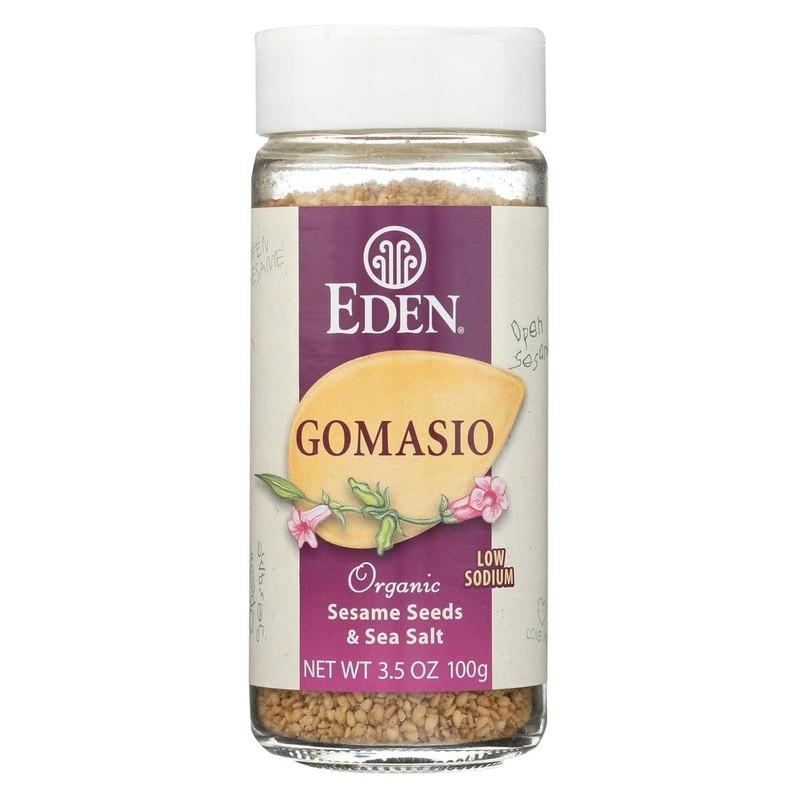 Eden Foods – Gomasio – Organic Sesame & Sea Salt 3.5oz, see description