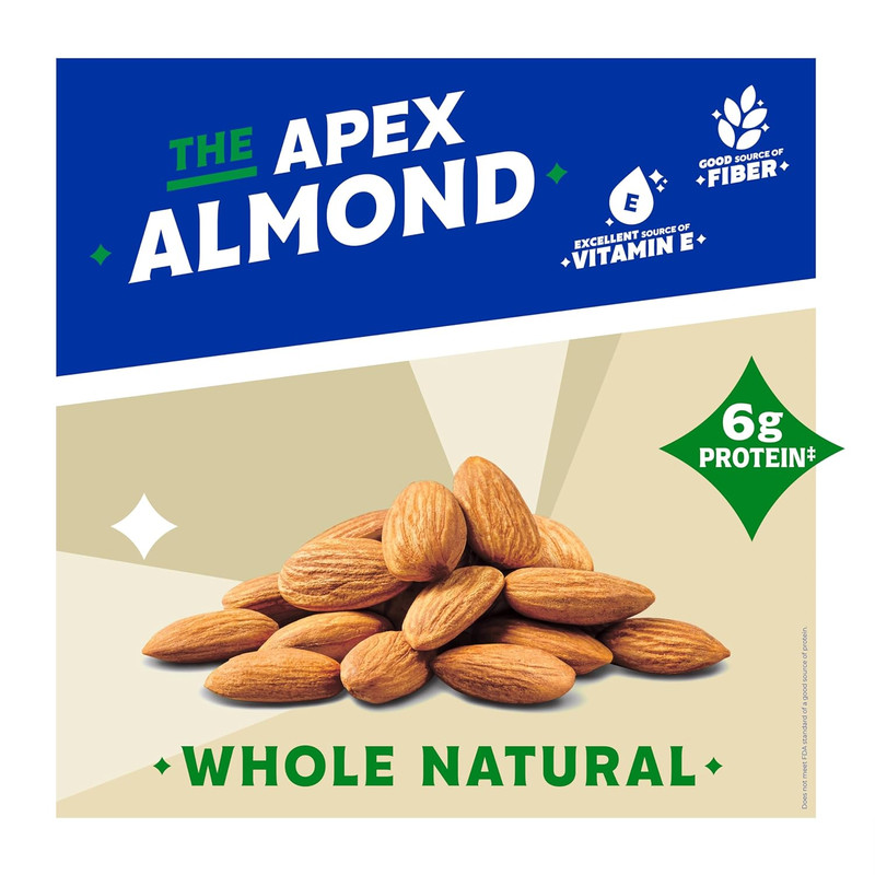 Blue Diamond Almonds Whole Natural Raw Snack Nuts, 25 Oz Resealable Bag (Pack of gallery