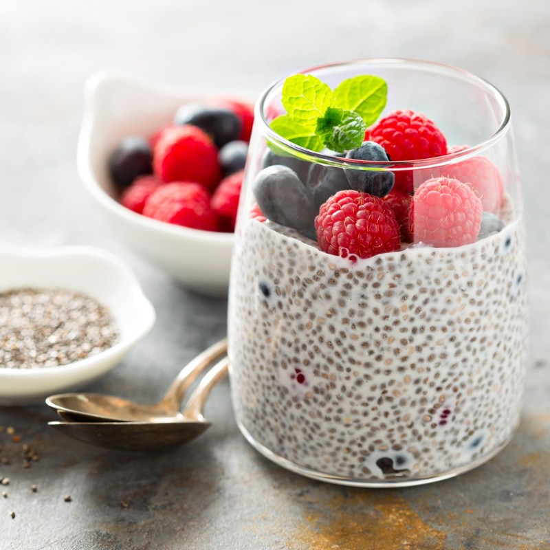 Organic Black Chia Seeds 8.8 oz - Non-GMO, Vegan, Gluten-Free Superfood (Pack of gallery