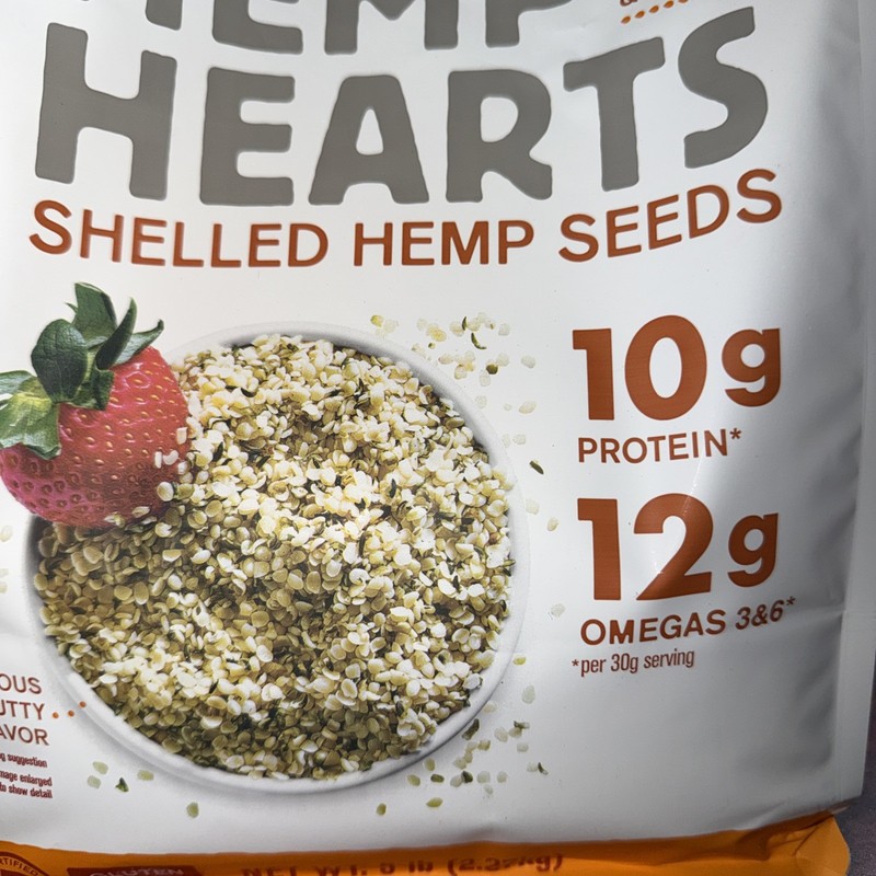 Manitoba Harvest Hemp Hearts, Shelled Hemp Seeds - 5lbs - 10g Plant Protein 3/27 gallery