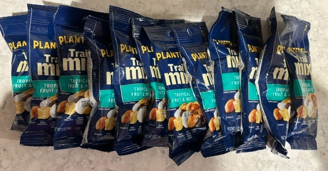 PLANTERS Tropical Fruit and Nut Trail Mix, 2 oz Single Serve Bags (Pack of 12) gallery