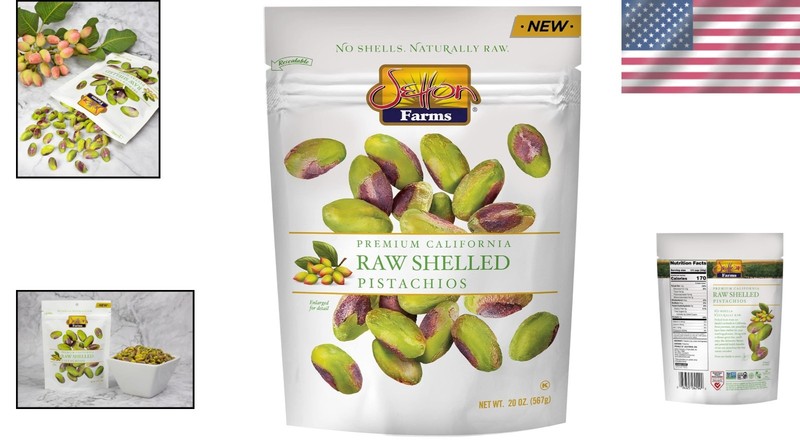 20 oz Value Bag of Non-GMO, Gluten-Free Shelled Pistachios - Perfect for Recipes gallery