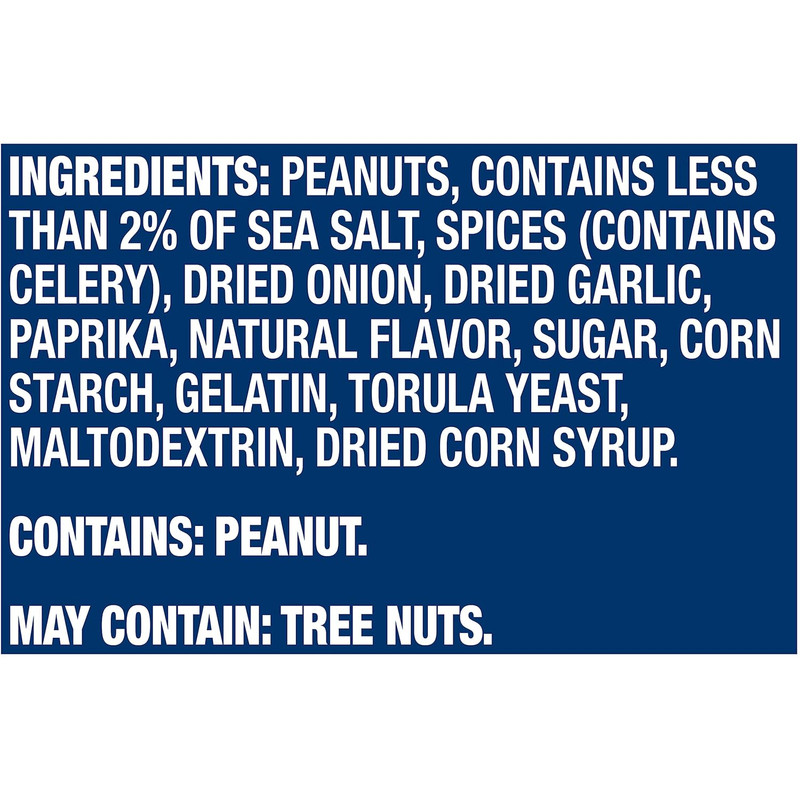 Dry Roasted Peanuts, 52 Oz Canister (Pack of 2) gallery