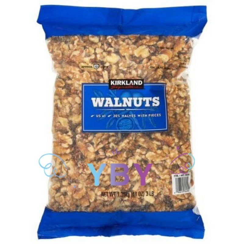 2 Packs Kirkland Signature Walnuts 3 lb Each Pack, Total 6 lbs gallery