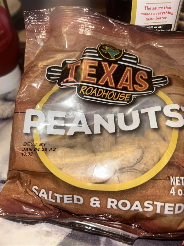 TEXAS ROADHOUSE Salted & Roasted Peanuts (4 oz)