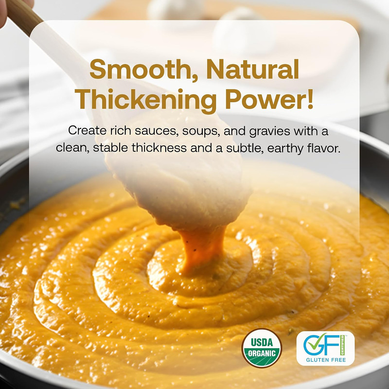 Quay Naturals Organic Buckwheat Flour, 2Lbs | Gluten-Free, Non-Gmo, Vegan | USA gallery