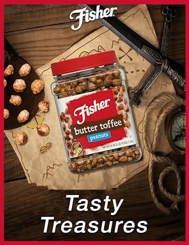 Butter Toffee Peanuts - 42oz Pack of 6, No Artificial Colors or Flavors, Eco-Fri gallery