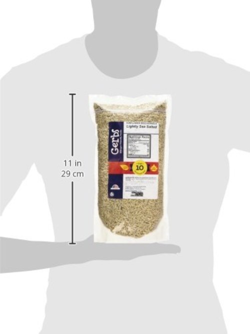 Lightly Sea Salted Sunflower Seed Kernels by - 2 LBS - Top 11 Food Allergen F... gallery