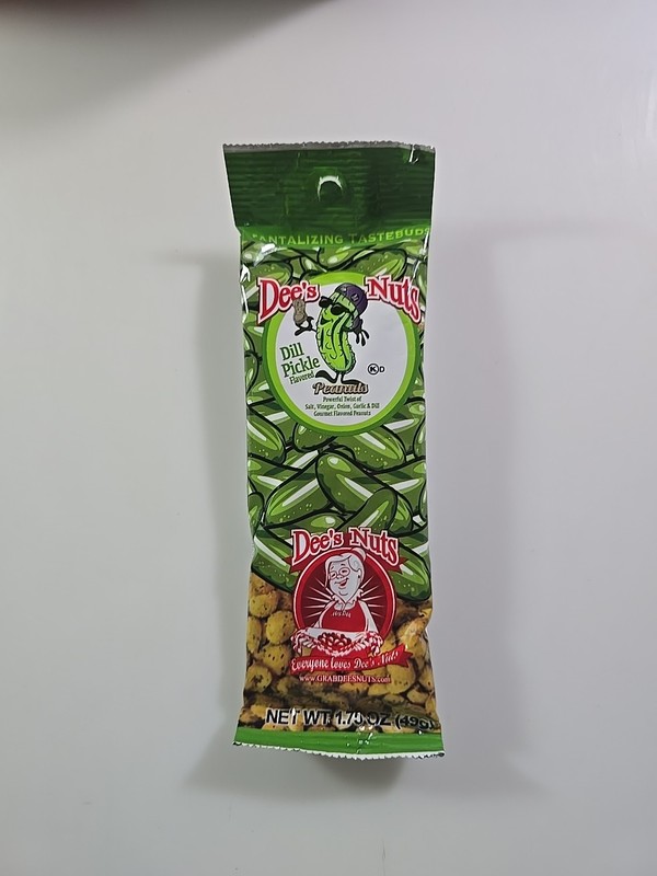 Lot Of 4 DEE'S NUTS DILL PICKLE PEANUTS (BOX OF 8 SINGLES) 32 Singles Total gallery