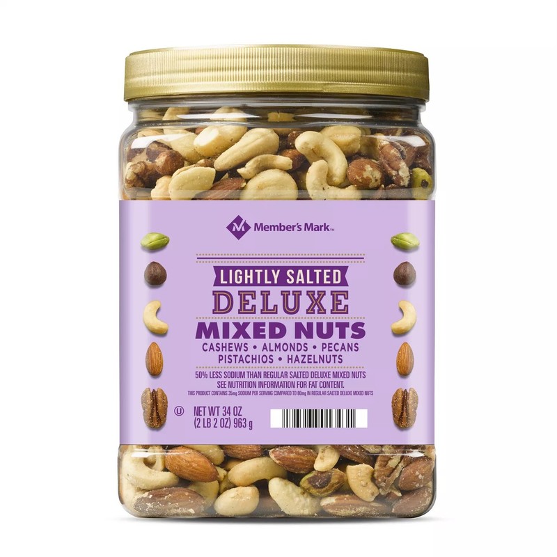 Member’s Mark Lightly Salted Mixed Nuts – 34 Oz