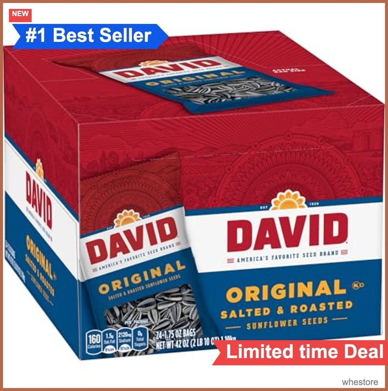 Sunflower Seeds Original Flavor 1.75 oz 24 Pack Salted Roasted Gluten Free Snack gallery