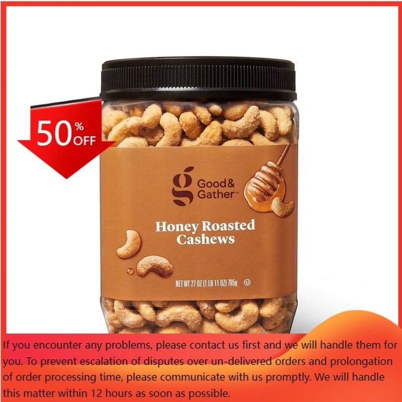 Honey Roasted Cashews – 27oz – Good & Gather™
