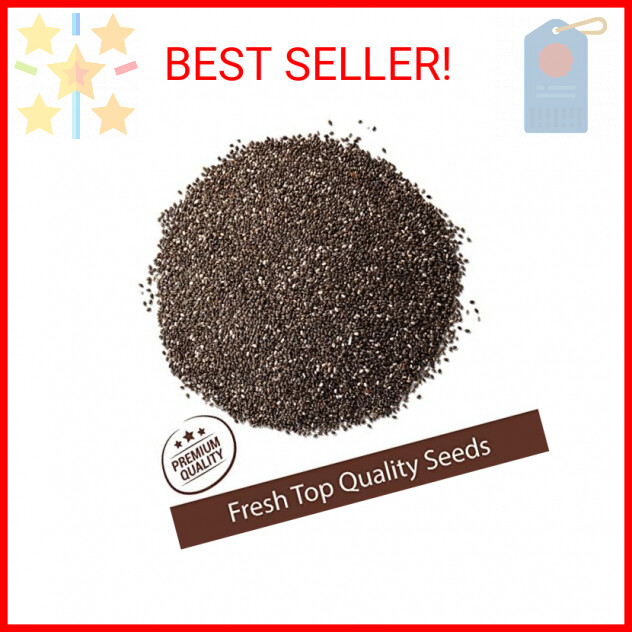 Roots Circle Non-GMO Chia Seeds | 1.3 Pound (Pack of 1) Raw Superfood, Vegan, Ko gallery