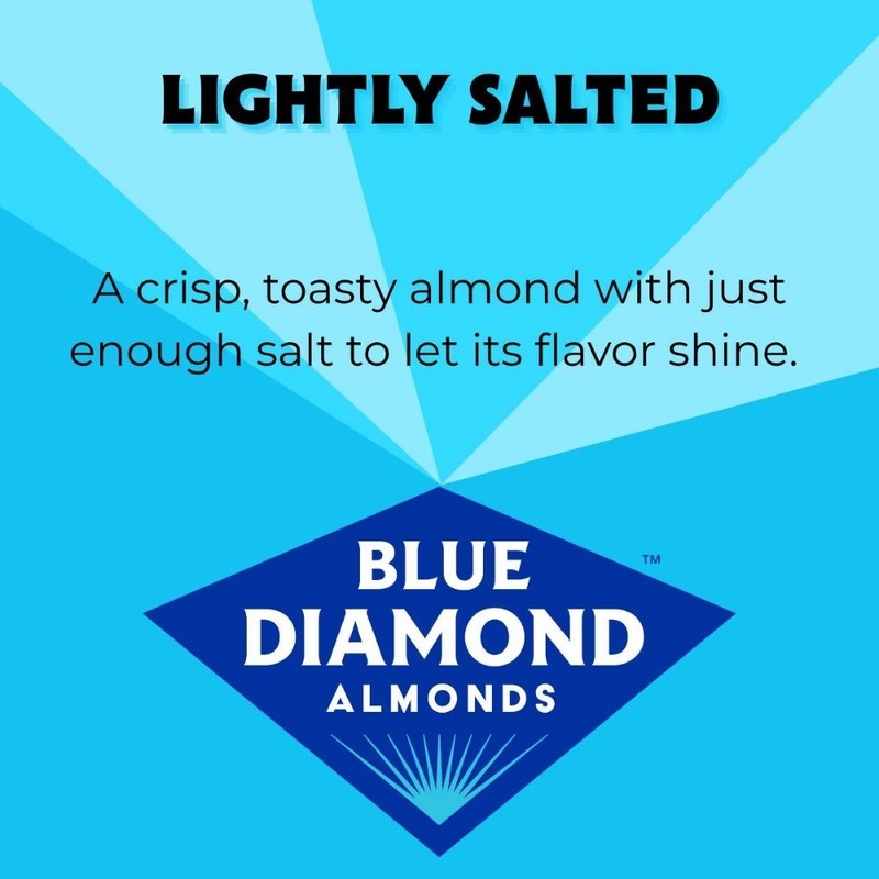 Blue Diamond Lightly Salted Almonds - 25oz gallery