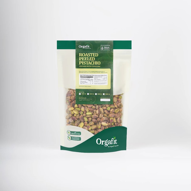 NEW! Organic Paradise Roasted Shelled Pistachios 100g – Premium Peeled Pistachio