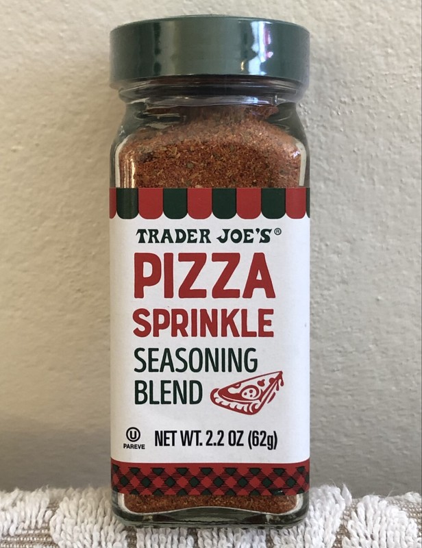 Trader Joe’s Pizza Sprinkle Seasoning Blend limited Edition 2.2 oz (62g) NEW
