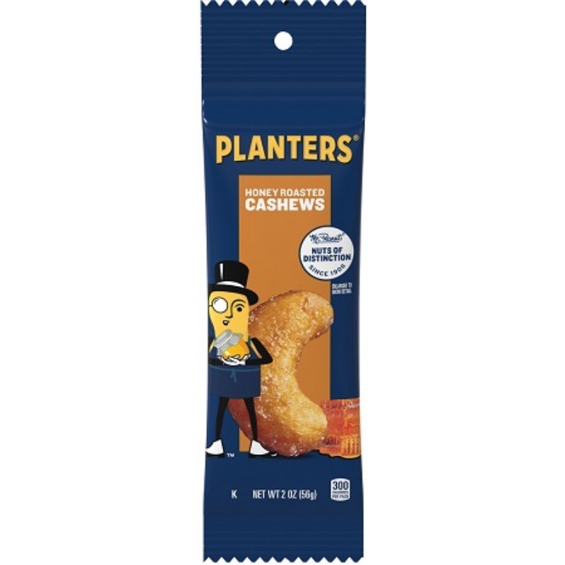 15x Planters Cashew Honey Roasted Nuts Snack Wholesale Pack Bundle Bulk New 2oz