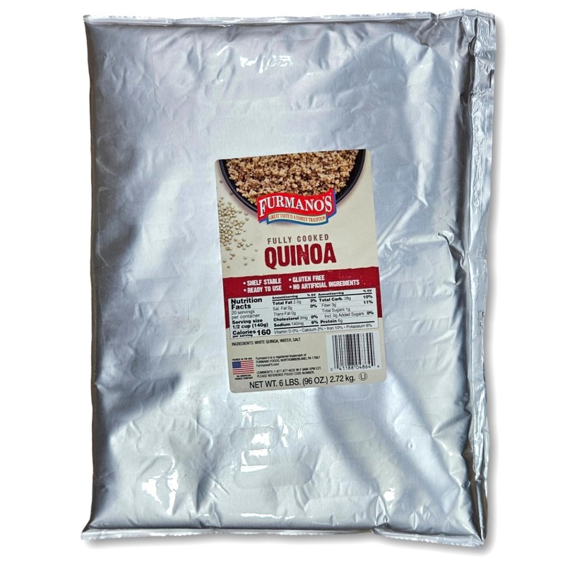 Furmano's Fully Cooked Quinoa Value Pack Bulk 6 Pound Pouch gallery
