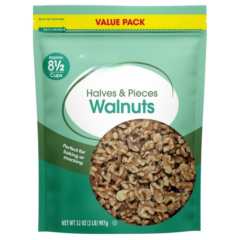 Walnuts Halves & Pieces, 32 oz