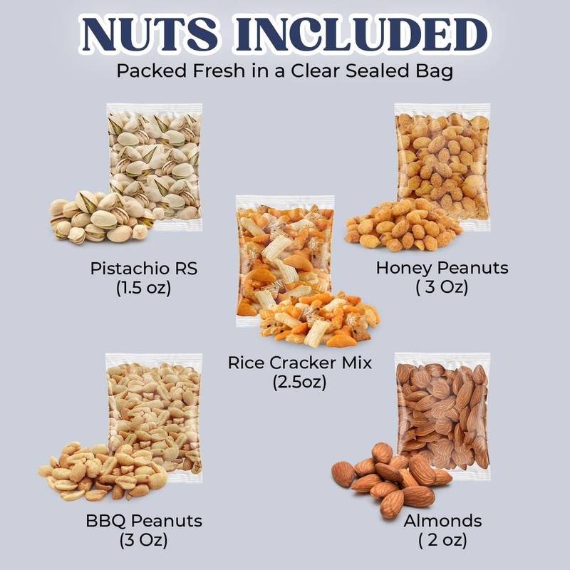 Fathers Day Premium Mixed Nuts Gift Box Ultimate Father's Day Food Gift Bask... gallery