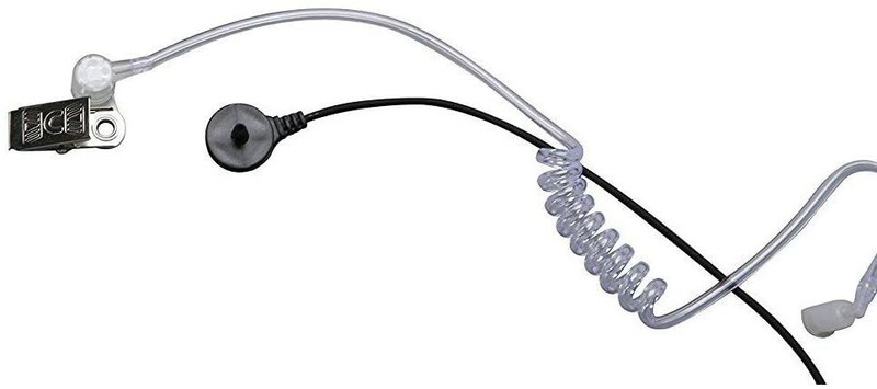10 LUITON - WALKIE TALKIE - SECURITY HEADSET & MIDLAND MIC EARPIECE - 2 WAY gallery