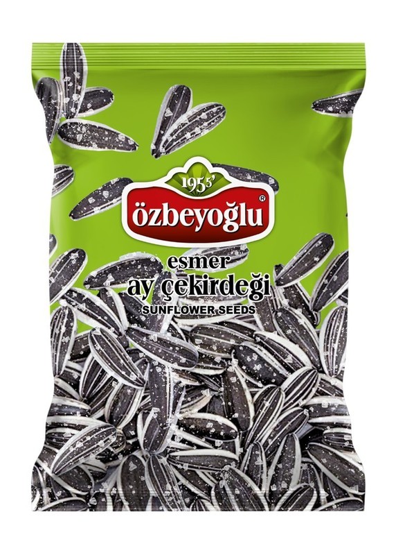 Roasted Salted Sunflower seeds in Shell, jumbo size by Ozbeyoglu - Salted 185g