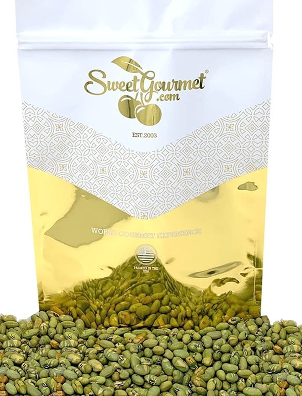 Lightly Salted Dry Roasted Imported Edamame Green Soybeans, 4.5 Pounds gallery